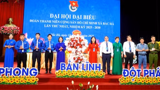 Đoàn Thanh niên xã Bắc Hà tổ chức thành công Đại hội đại biểu nhiệm kỳ 2025 - 2030