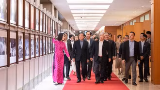 Triển lãm "80 năm Quốc hội Việt Nam đồng hành cùng dân tộc"