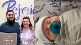 Một bé trai chào đời từ phôi thai đông lạnh hơn 30 năm