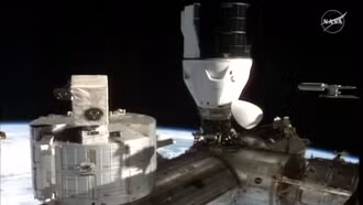 Tàu vũ trụ Dragon ghép nối thành công với trạm ISS