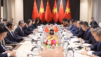 Bộ trưởng Bộ Ngoại giao hai nước Việt - Trung tiến hành trao đổi chiến lược