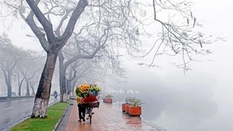 Không khí lạnh suy yếu, miền Bắc mưa phùn hết ngày mai