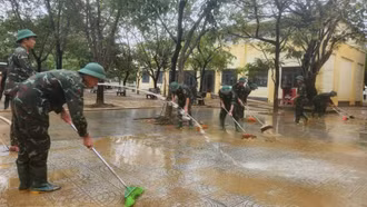 Quân đội ứng phó với bão Kalmaegi theo phương châm "chủ động từ sớm, từ xa"