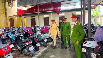 Hàng chục nghìn học sinh vi phạm khi kiểm tra bãi xe trong và ngoài trường học