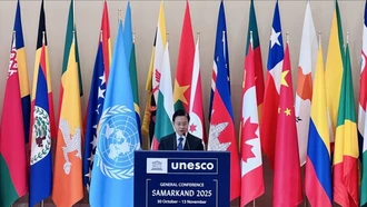 Việt Nam tái đắc cử Phó Chủ tịch Kỳ họp Đại hội đồng UNESCO lần thứ 43