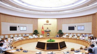 Thủ tướng chủ trì Phiên họp Chính phủ chuyên đề xây dựng pháp luật tháng 2
