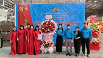 Ra mắt Công đoàn cơ sở Công ty TNHH OAKONCEPT Việt Nam