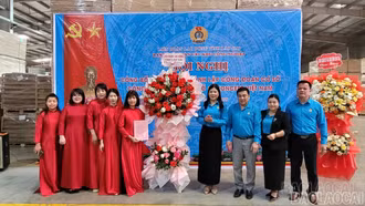 Ra mắt Công đoàn cơ sở Công ty TNHH OAKONCEPT Việt Nam