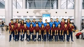 Đội tuyển futsal nữ Việt Nam đón Tết ở Nhật Bản