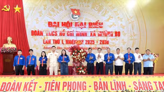 Xã Mường Bo tổ chức thành công Đại hội đại biểu Đoàn TNCS Hồ Chí Minh lần thứ I, nhiệm kỳ 2025 - 2030