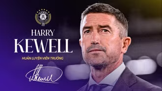 Hà Nội FC bổ nhiệm cựu danh thủ Liverpool Harry Kewell làm huấn luyện viên mới