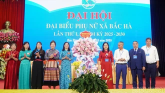 Tổ chức thành công Đại hội đại biểu Phụ nữ xã Bắc Hà lần thứ I