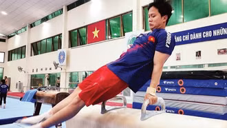 Thể dục dụng cụ tăng tốc chuẩn bị cho ASIAD 20