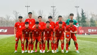 Dẫn trước Triều Tiên từ sớm, U23 Việt Nam vẫn chia điểm ở trận ra quân CFA Team China 2026