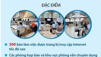 Trung tâm báo chí của Olympic Paris 2024