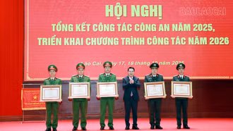 Công an tỉnh tổ chức Hội nghị tổng kết công tác năm 2025 và triển khai nhiệm vụ năm 2026
