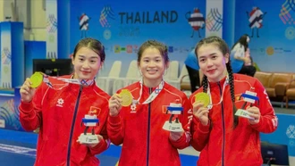 Kỳ tích 3 chị em ruột ở Huế cùng giành Huy chương Vàng SEA Games 33