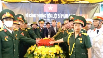 Việt Hồng tổ chức lễ đón nhận và an táng hài cốt liệt sĩ Phan Bá Tạ