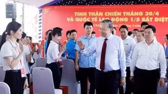 Toàn văn phát biểu của Tổng Bí thư, Chủ tịch nước Tô Lâm với công nhân, người lao động TP Hồ Chí Minh