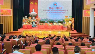 Đại hội đại biểu Hội Chữ thập đỏ phường Lào Cai lần thứ I