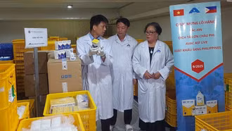 Việt Nam xuất khẩu thêm 340.000 liều vaccine dịch tả lợn châu Phi sang Philippines