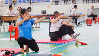 Khai mạc Giải vô địch bắn nỏ, đẩy gậy và kéo co tỉnh Lào Cai năm 2026