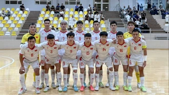 Tuyển futsal Việt Nam thắng trận giao hữu thứ hai tại Kuwait
