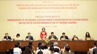 Họp báo công bố kết quả bầu cử: Lần đầu có đại biểu dân tộc Ơ Đu trong Quốc hội