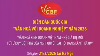 Thông tin về Diễn đàn Quốc gia "Văn hóa với Doanh nghiệp" năm 2026
