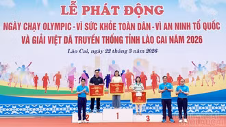 Tổng kết, trao giải Việt dã truyền thống tỉnh Lào Cai năm 2026
