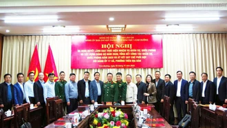 Ban Chỉ huy Phòng thủ khu vực 1 – Cam Đường tổ chức Hội nghị triển khai nhiệm vụ năm 2026