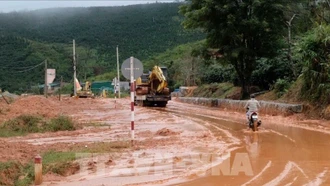 Công bố tình huống khẩn cấp trên tuyến Quốc lộ 1, đường Trường Sơn Đông