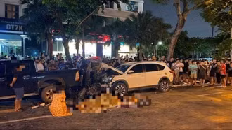 Lời khai của tài xế ô tô gây tai nạn liên hoàn ở Hà Nội
