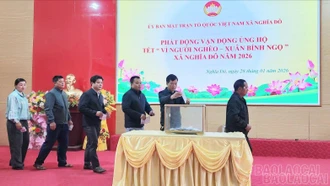 Xã Nghĩa Đô phát động ủng hộ Tết “Vì người nghèo - Xuân Bính Ngọ” năm 2026