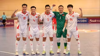 Thắng Liban 2-0, tuyển futsal Việt Nam rộng cửa vào tứ kết châu Á