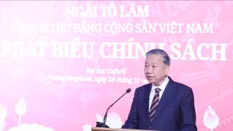 Tổng Bí thư Tô Lâm phát biểu chính sách tại Đại học Oxford