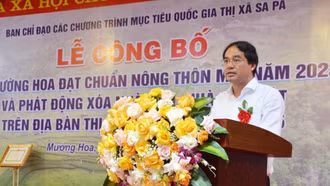 Tỉnh Lào Cai có 63 xã được công nhận xã đạt chuẩn nông thôn mới