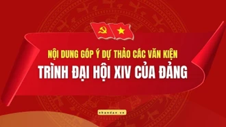 Tổ chức lấy ý kiến nhân dân đối với dự thảo các văn kiện trình Đại hội XIV của Đảng
