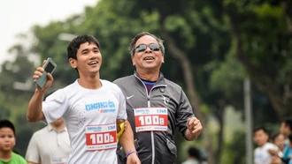 'Run For Love 2024' tiếp sức những bước chạy cho vận động viên khiếm thị