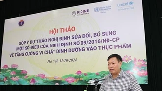 Cần bổ sung vi chất dinh dưỡng vào thực phẩm