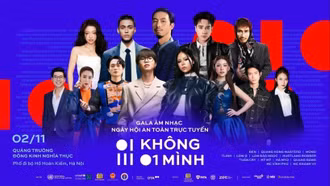 Đêm nhạc "Không một mình": Nghệ sỹ chung tay xây dựng môi trường mạng an toàn