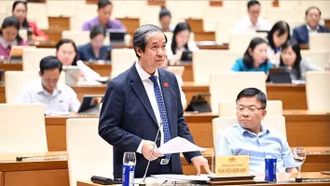 Quốc hội nghe tờ trình và thảo luận ở tổ 3 dự án luật về Giáo dục và đào tạo