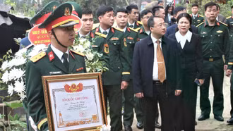 Tấm gương sáng ngời của người lính Bộ đội Cụ Hồ thời bình trên vùng cao Sín Chéng