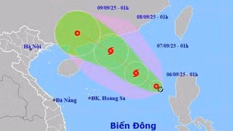 Áp thấp nhiệt đới trên Biển Đông và các chỉ đạo ứng phó
