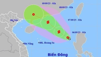 Áp thấp nhiệt đới trên Biển Đông và các chỉ đạo ứng phó