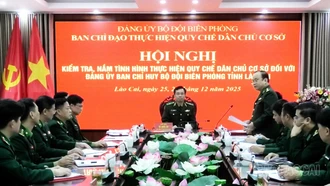 Bộ đội Biên phòng tỉnh Lào Cai: Thực hiện nghiêm túc quy chế dân chủ cơ sở