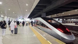 Đường sắt Trung Quốc phục vụ hơn 120 triệu lượt khách trong Tết Nguyên đán