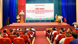 Văn Bàn triển khai công tác bầu cử đại biểu Quốc hội khóa XIV và bầu cử đại biểu HĐND các cấp nhiệm kỳ 2026 - 2031