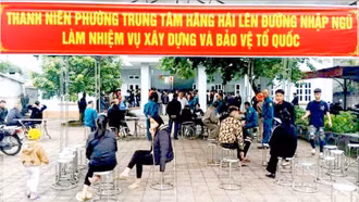 Phường Trung Tâm hoàn thành khám sơ tuyển nghĩa vụ quân sự cho hơn 450 công dân