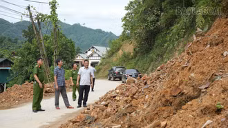Xã Quy Mông chủ động ứng phó bão số 9 (siêu bão Ragasa)